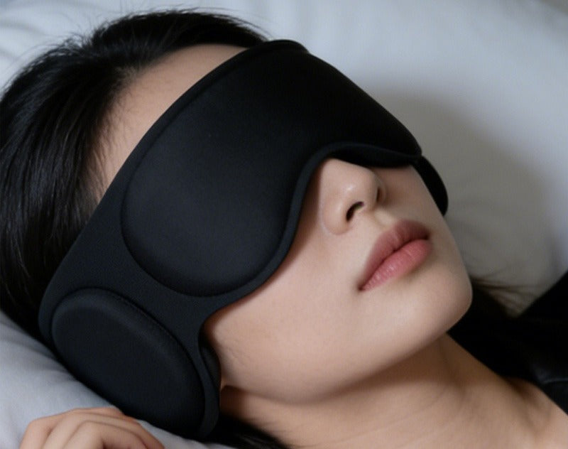 Lumera Sleep System – Antifaz Lastrado con Tapones y Memory Foam