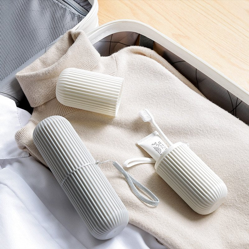 Lumera Estuche de Viaje, cepillo y pasta de viaje guardados dentro