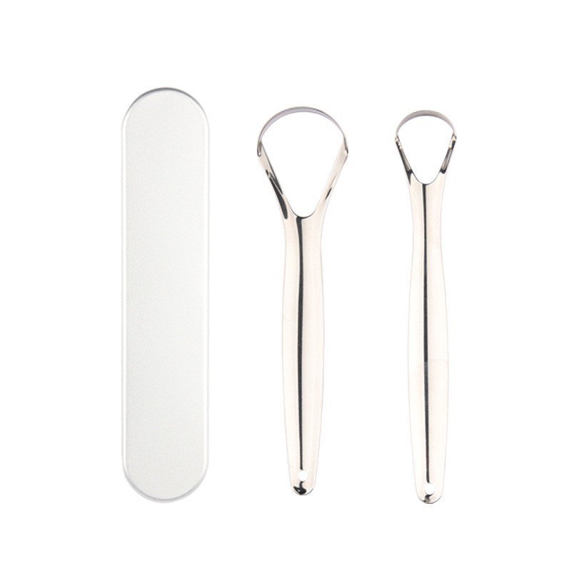 Lumera Limpiador Lingual — Set de 3 con estuche — Forma de U